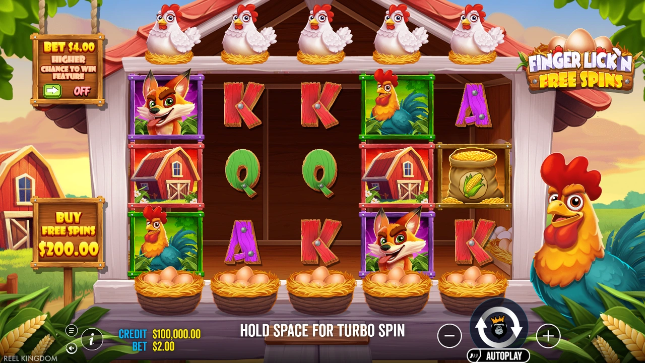 Finger Lick’n Free Spins slot game preview