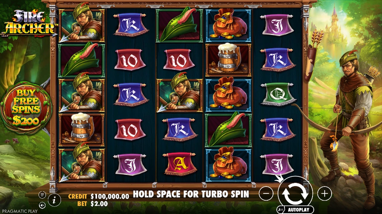 Fire Archer slot demo preview