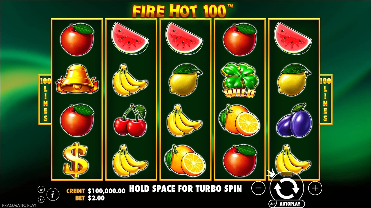 Fire Hot 100 slot demo preview