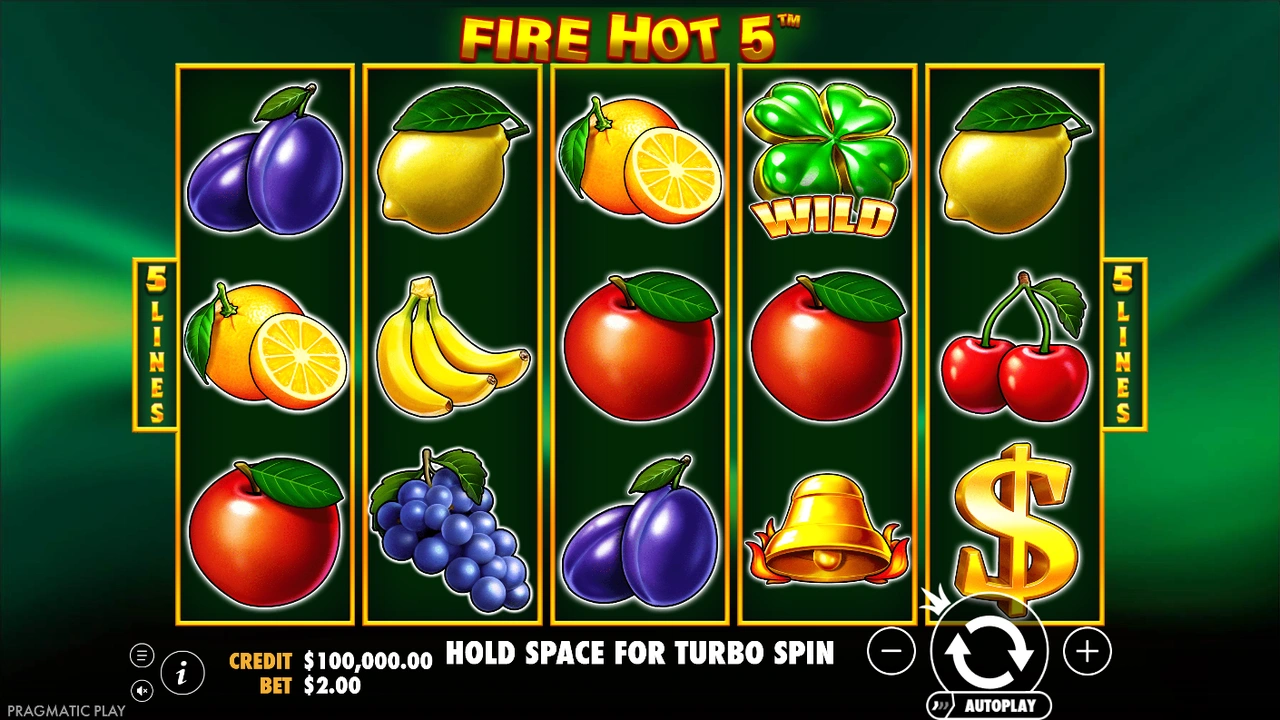 Fire Hot 5 slot demo preview