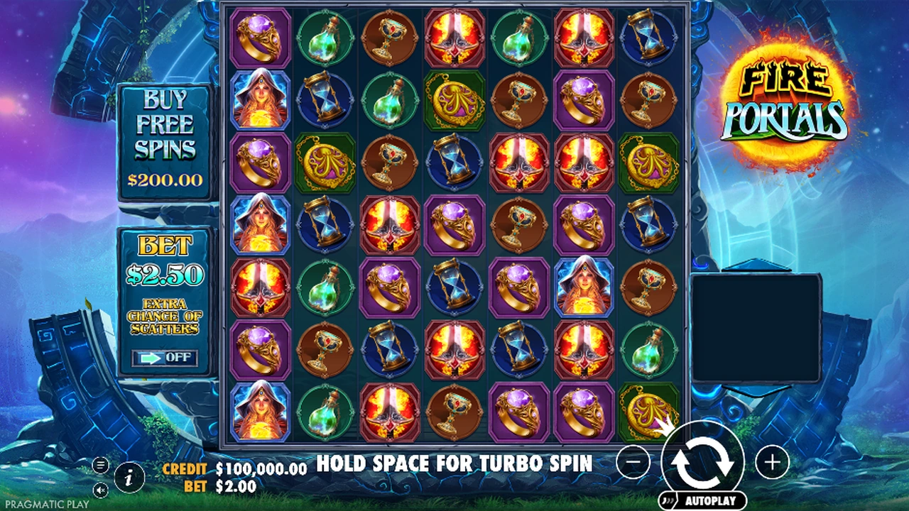 Fire Portals slot demo preview