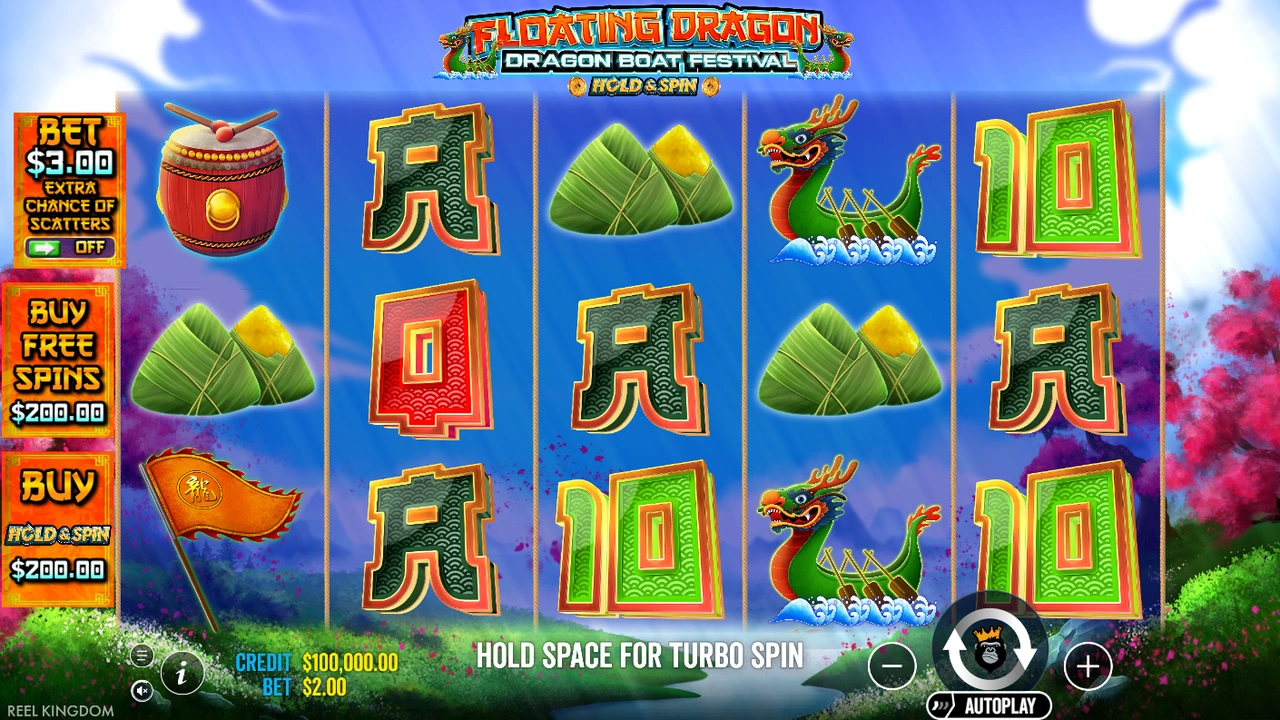 Floating Dragon – Dragon Boat Festival™ slot demo preview