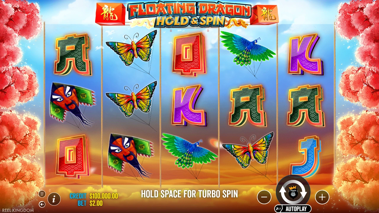 Floating Dragon Hold and Spin™ slot demo preview