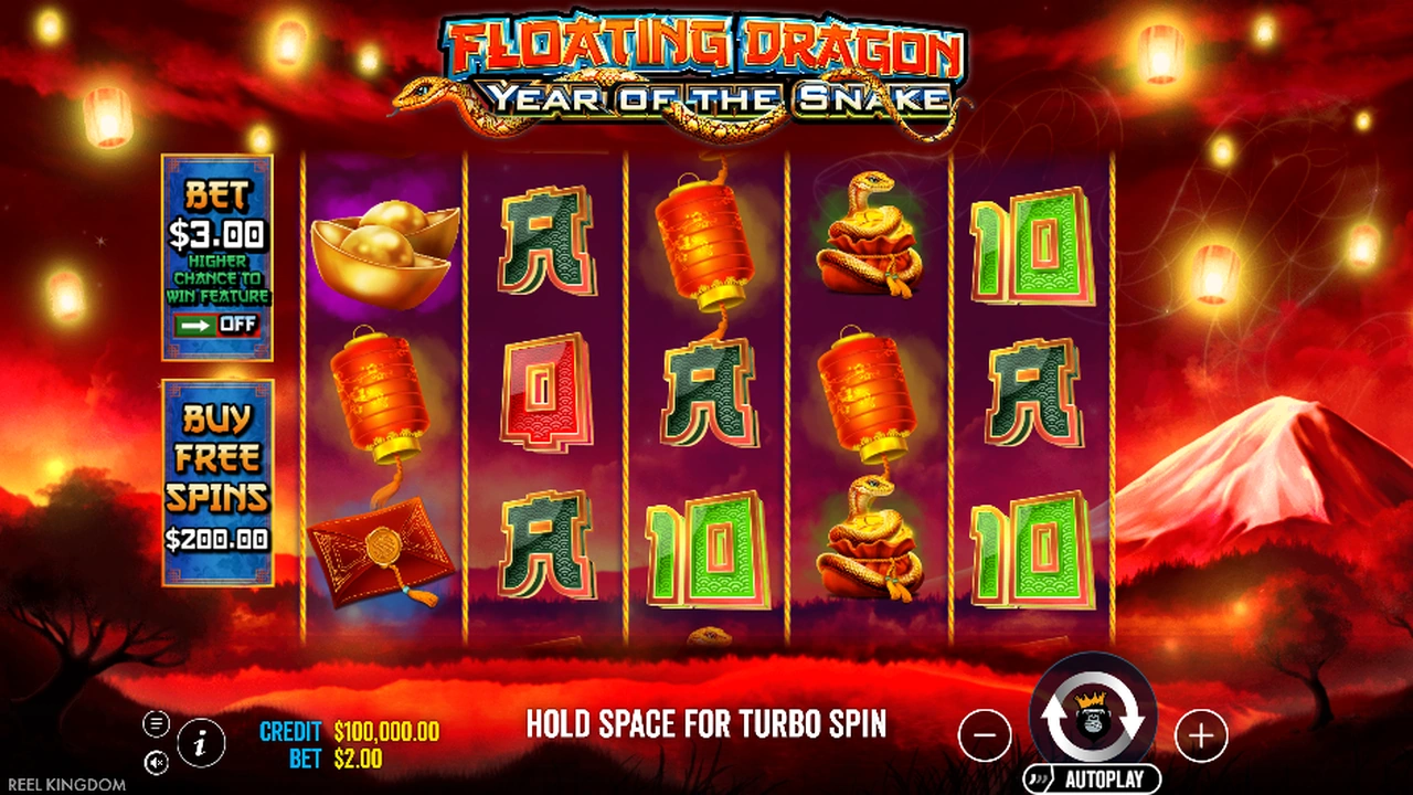 Floating Dragon – Year of the Snake slot demo preview