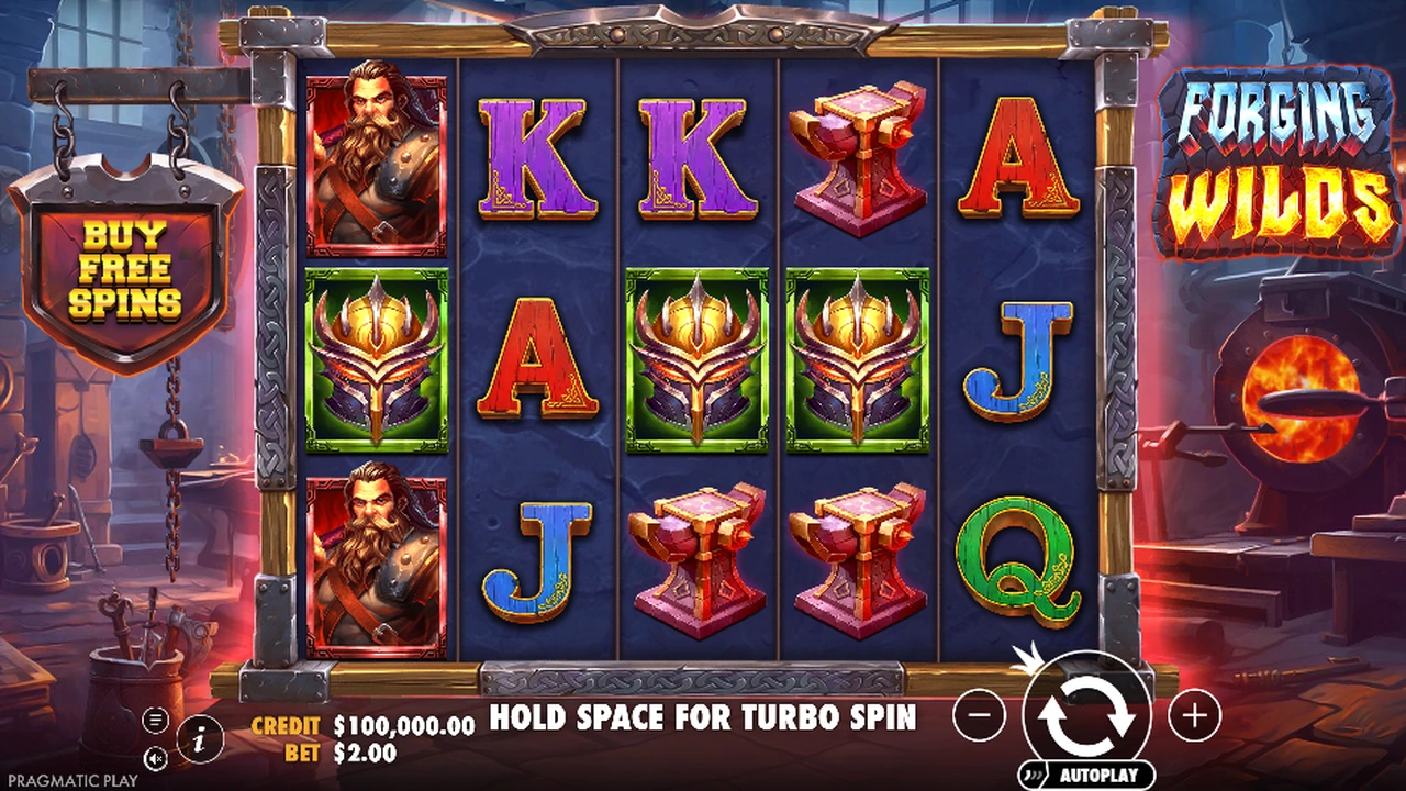 Forging Wilds slot preview