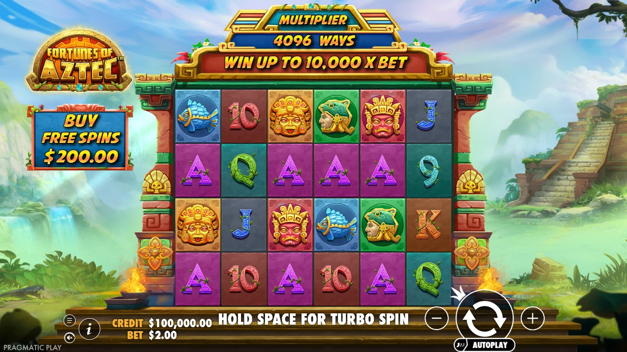 Fortunes of Aztec™ slot demo preview