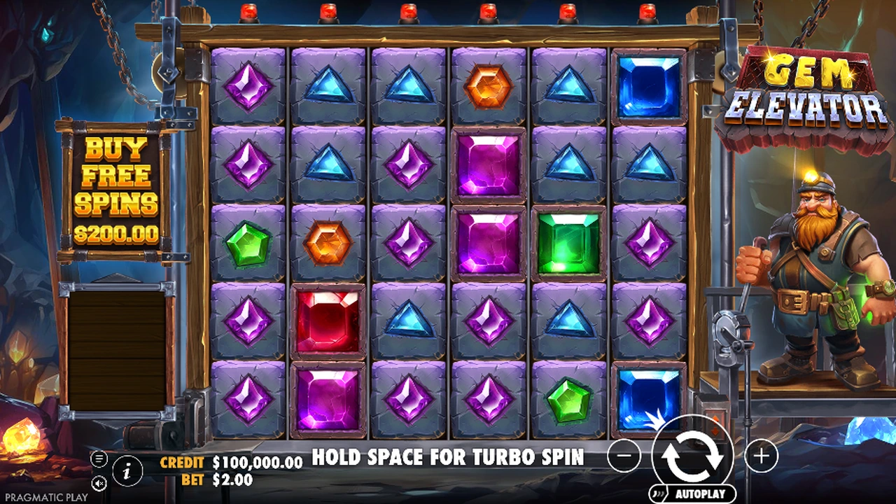 Gem Elevator slot demo preview