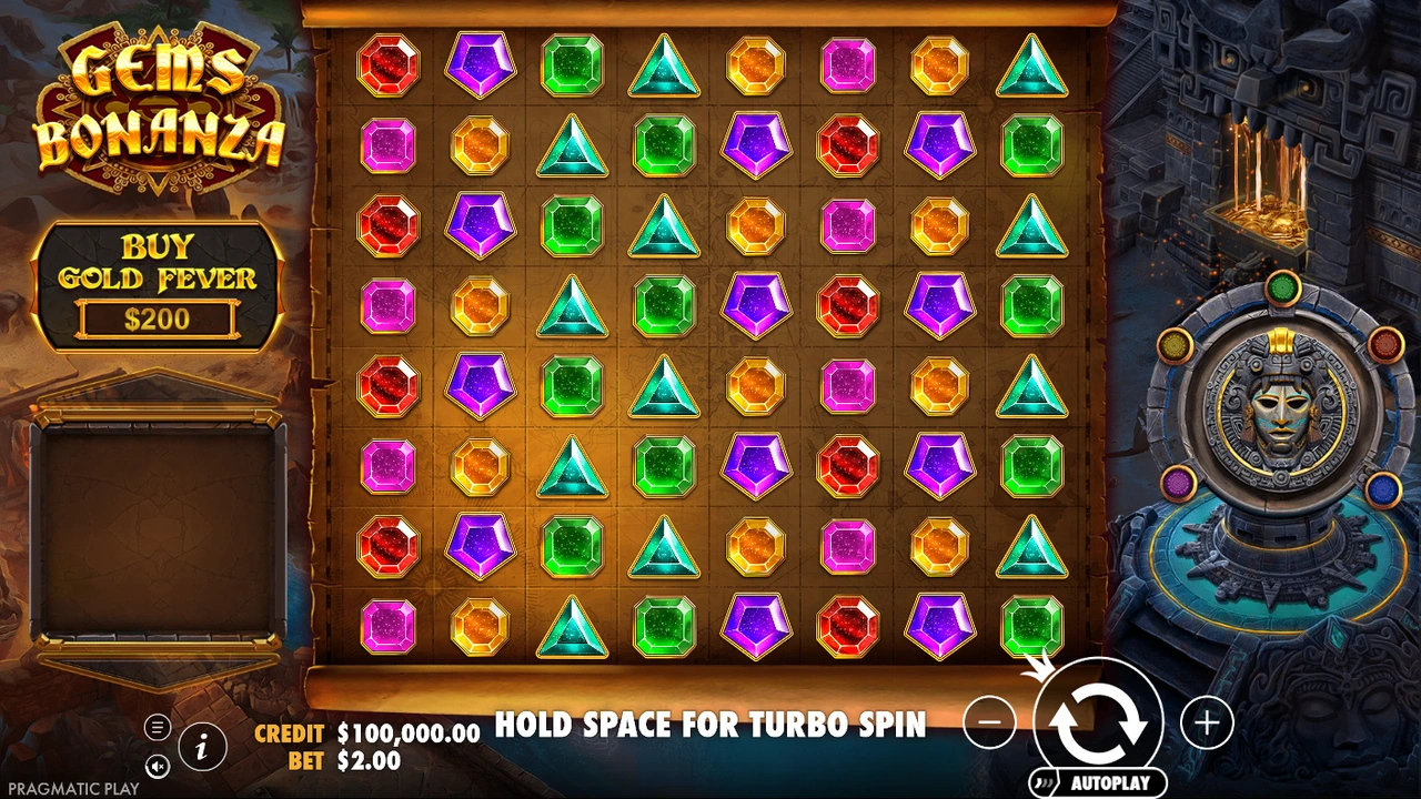 Gems Bonanza® slot demo preview