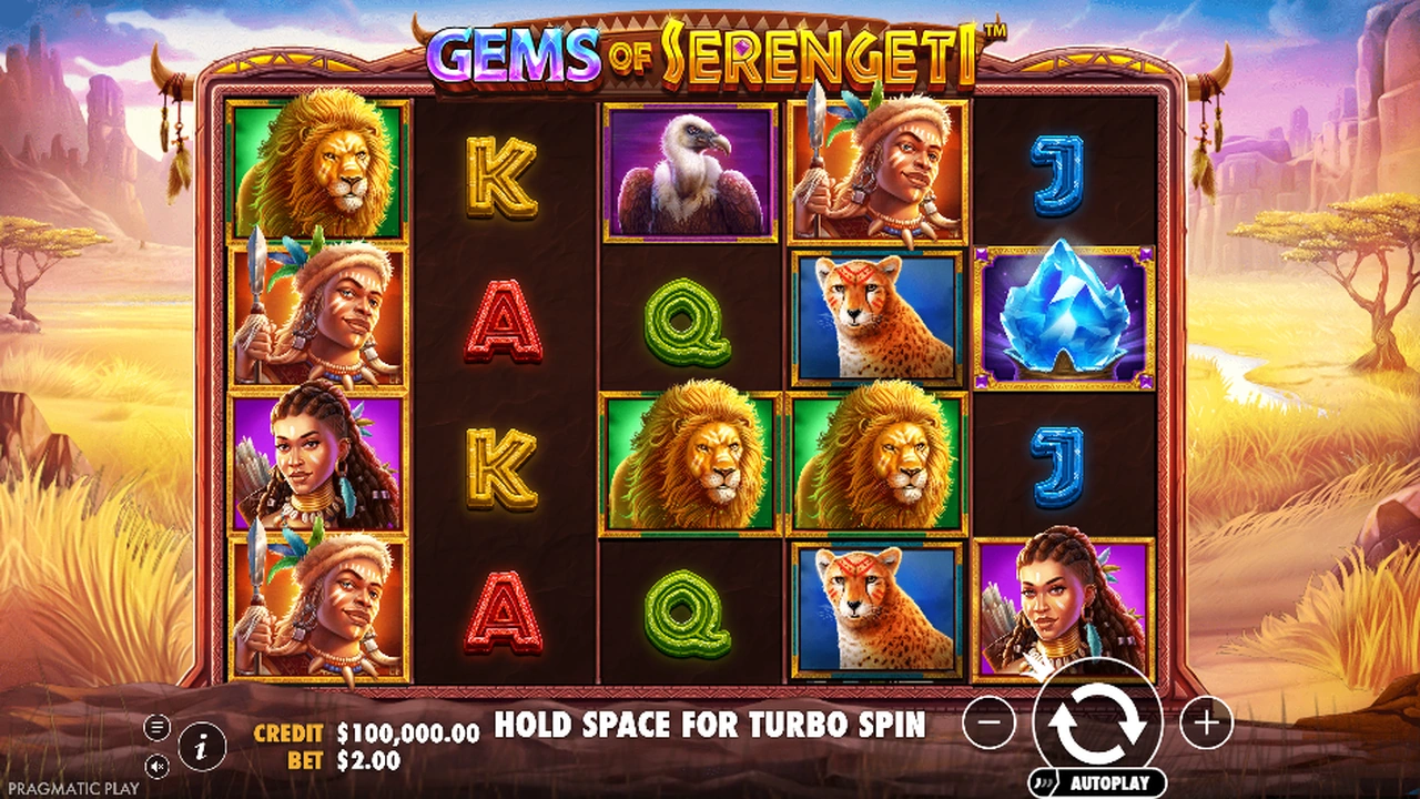 Gems of Serengeti™ slot demo preview