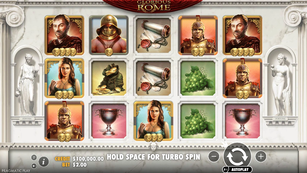 Glorious Rome slot demo preview