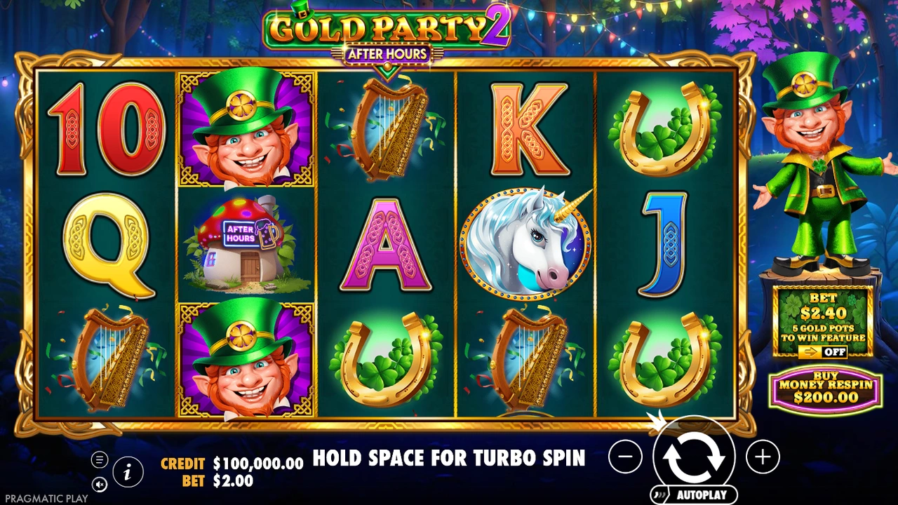 Gold Party 2 – After Hours slot demo preview