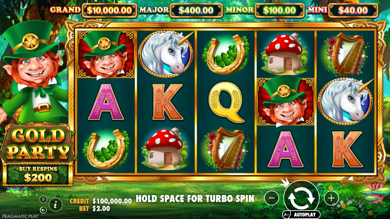 Gold Party® slot demo preview