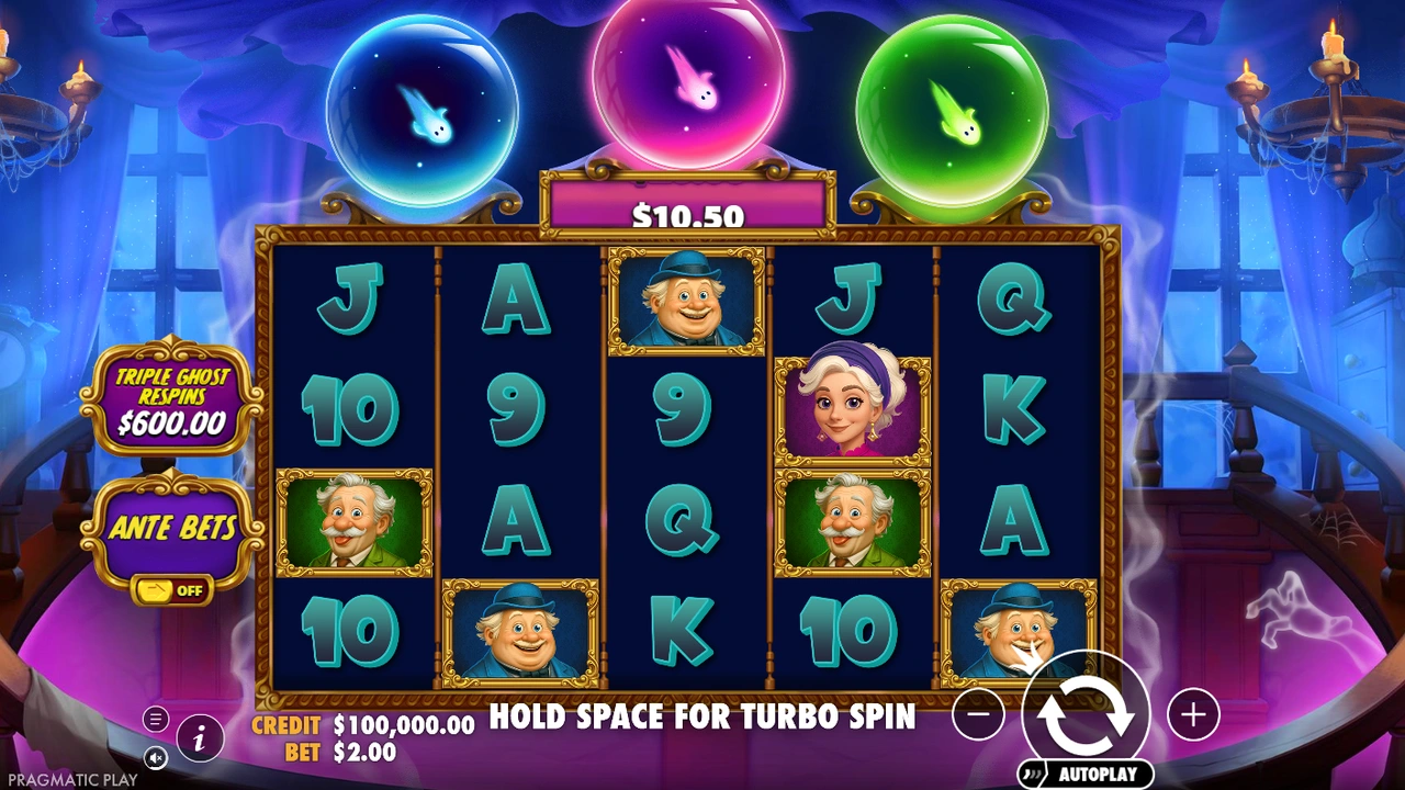 Great Ghosts! slot demo preview