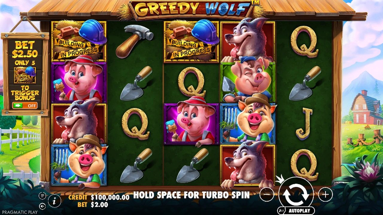Greedy Wolf slot demo preview
