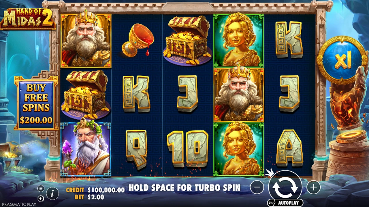 Hand of Midas 2 slot game preview