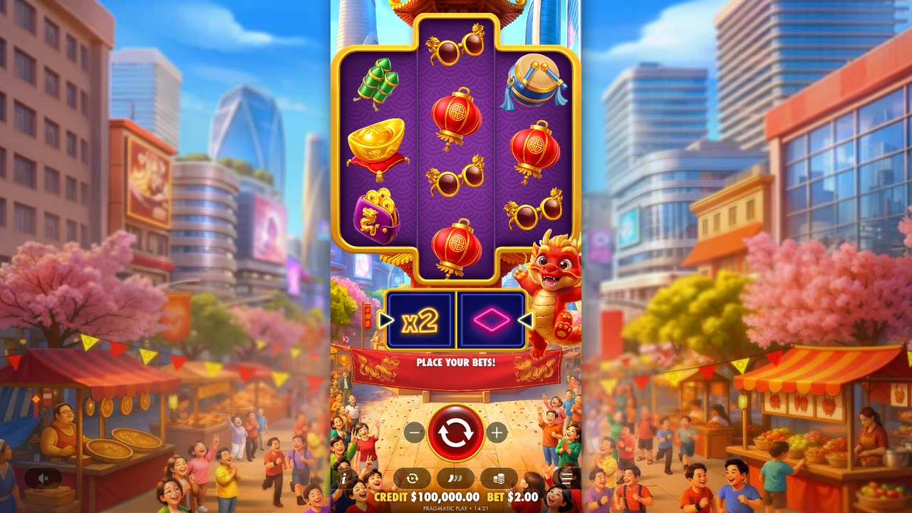 Happy Dragon slot demo preview