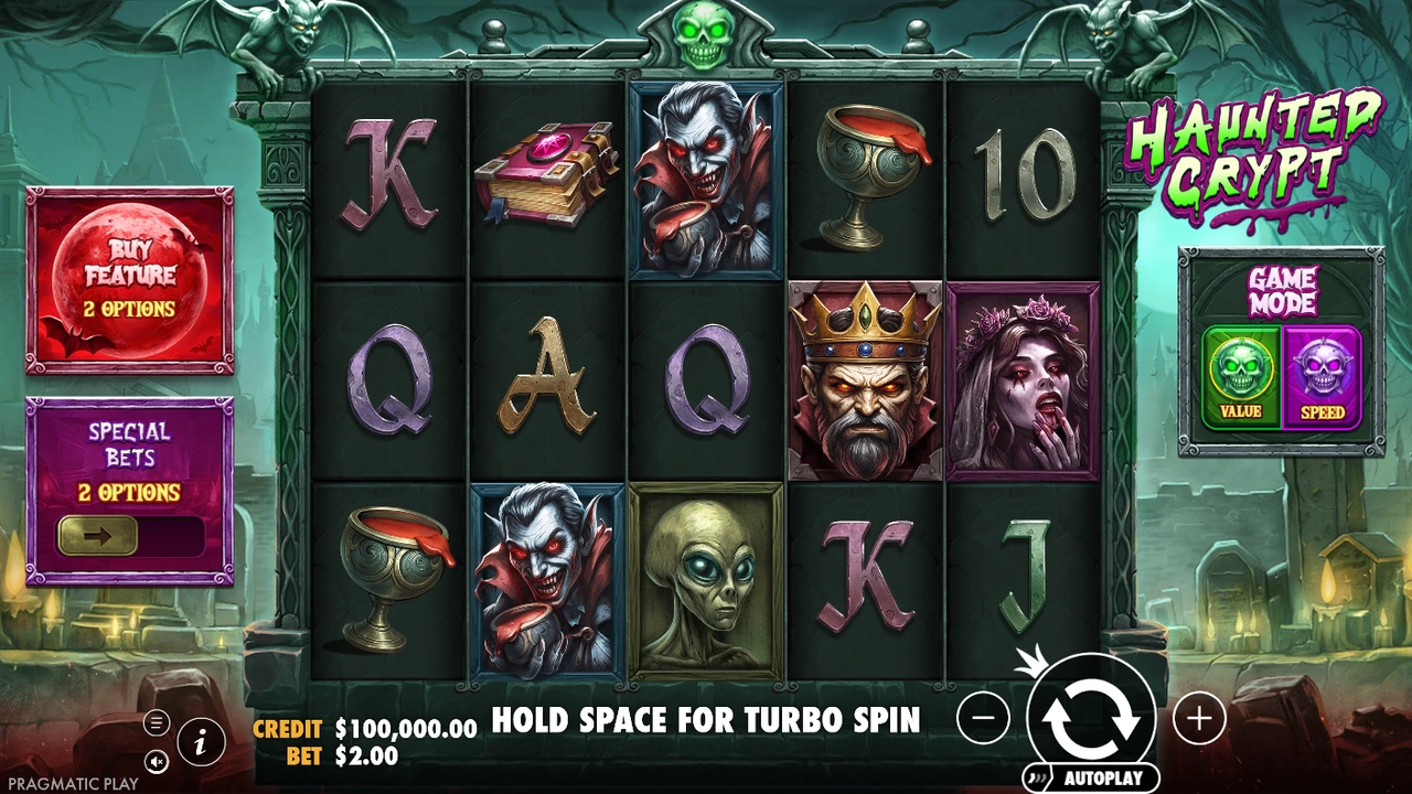 Haunted Crypt slot demo preview