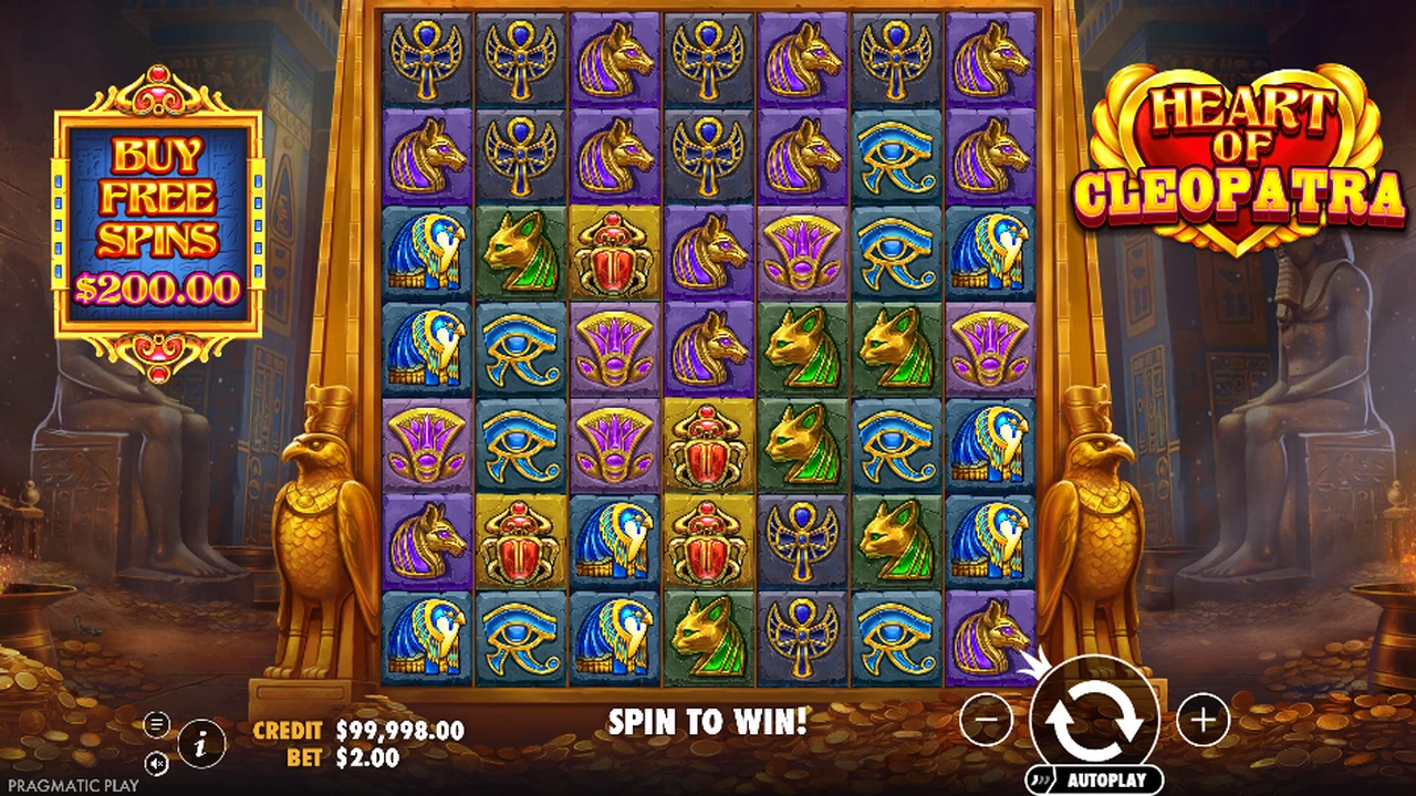Heart of Cleopatra slot demo preview