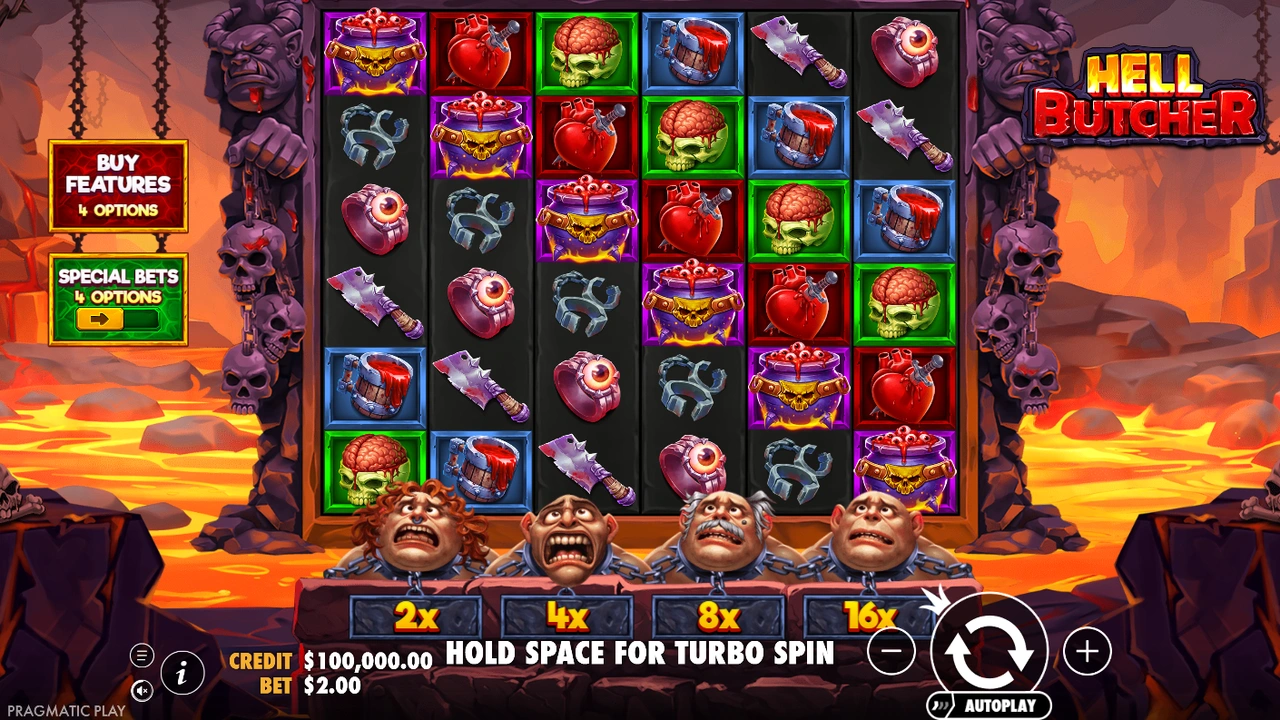 Hell Butcher slot demo preview