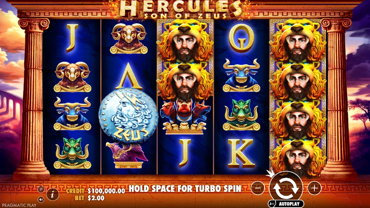 Hercules Son of Zeus™ slot demo preview