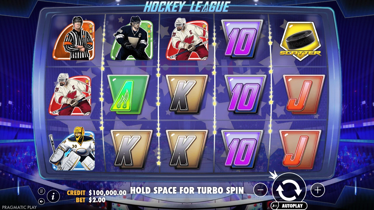 Hockey League slot demo preview