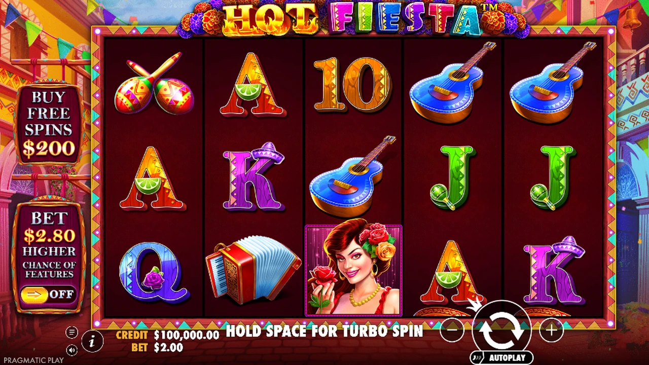 Hot Fiesta™ slot demo preview