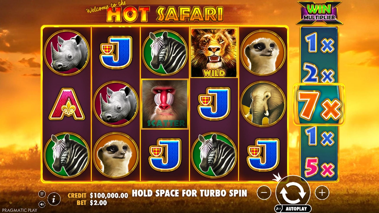 Hot Safari™ slot game preview