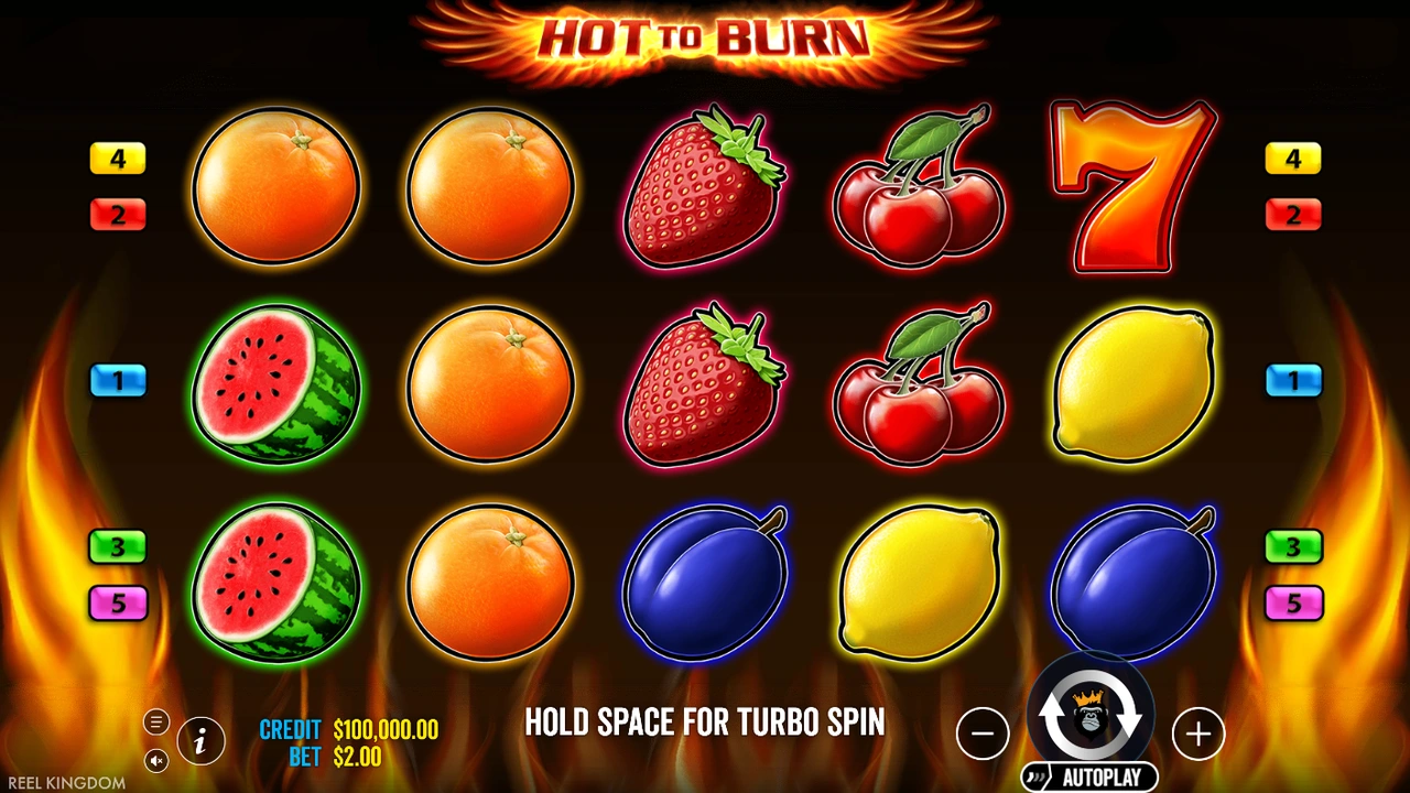 Hot to Burn® slot game preview