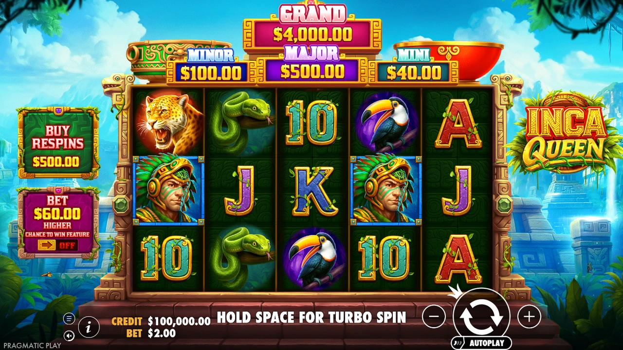Inca Queen slot demo preview
