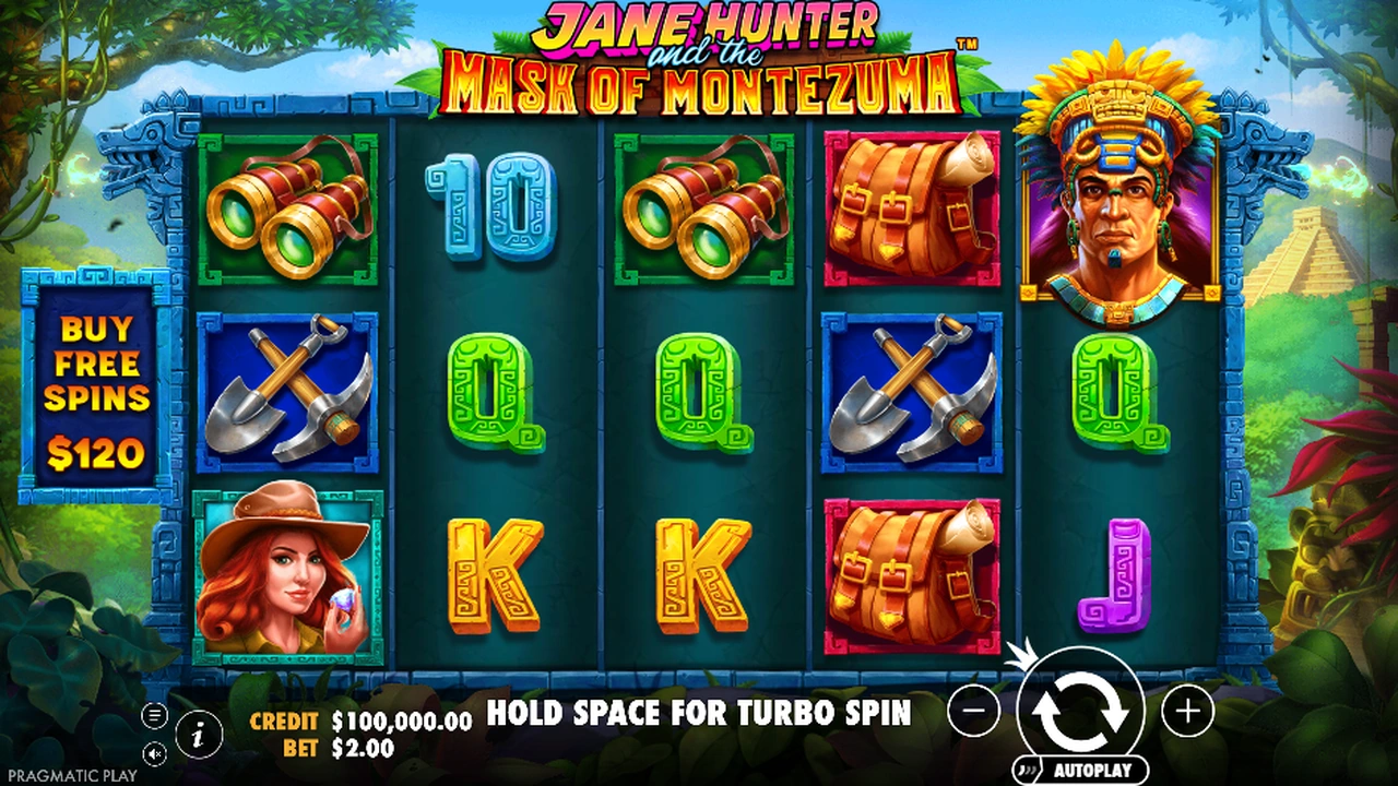 Jane Hunter and the Mask of Montezuma™ slot demo preview