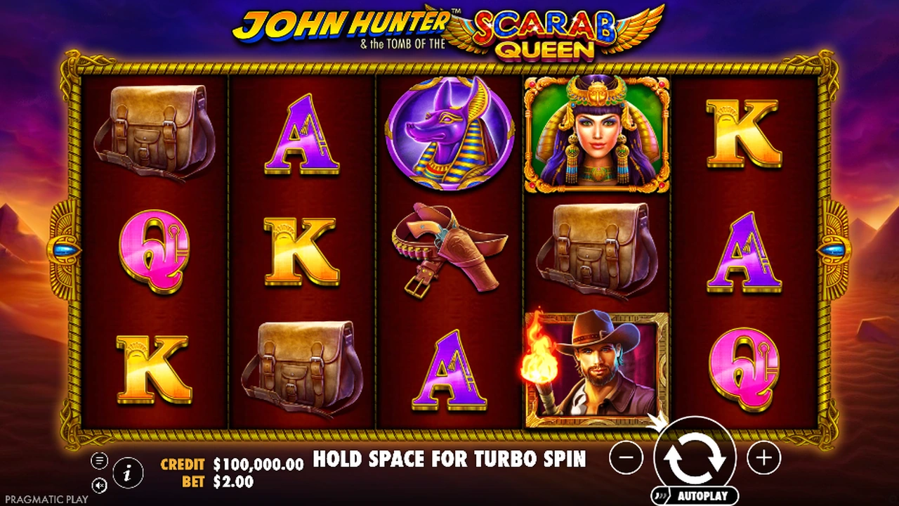 John Hunter and the Tomb of the Scarab Queen™ slot demo preview