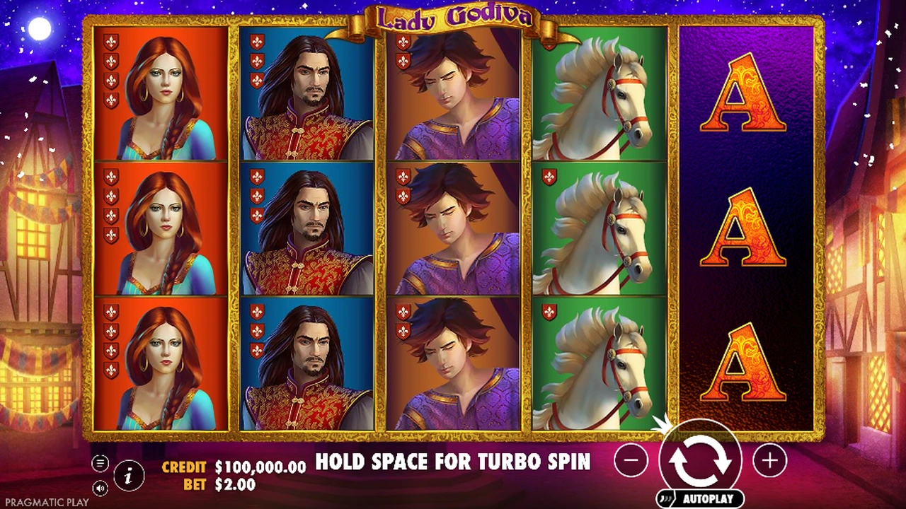 Lady Godiva™ slot demo preview