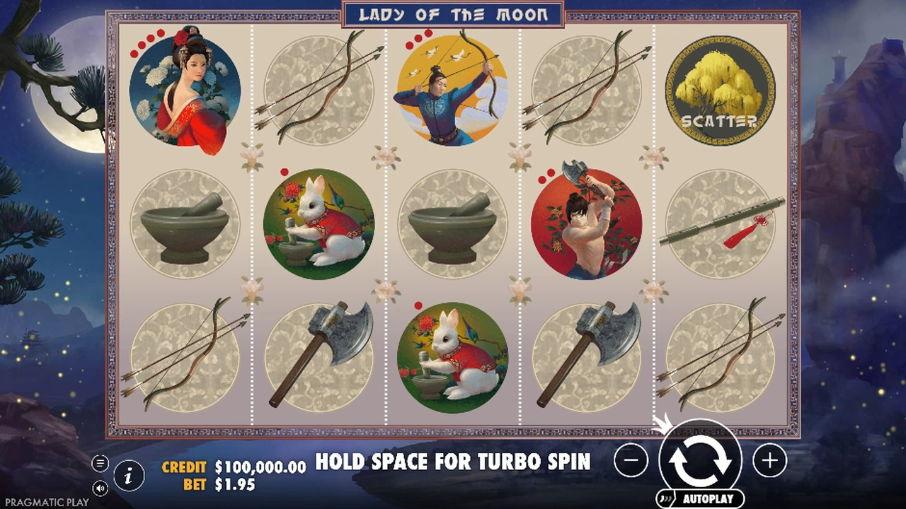 Lady of the Moon slot demo preview