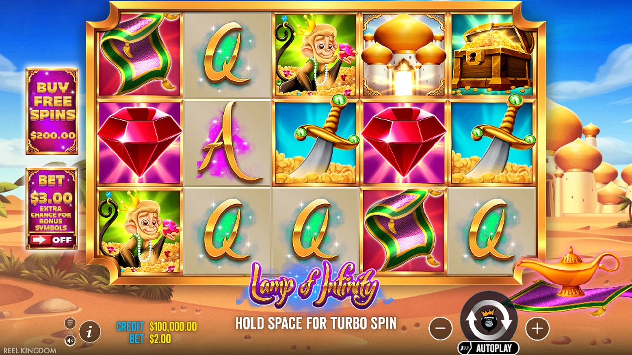Lamp Of Infinity™ slot demo preview