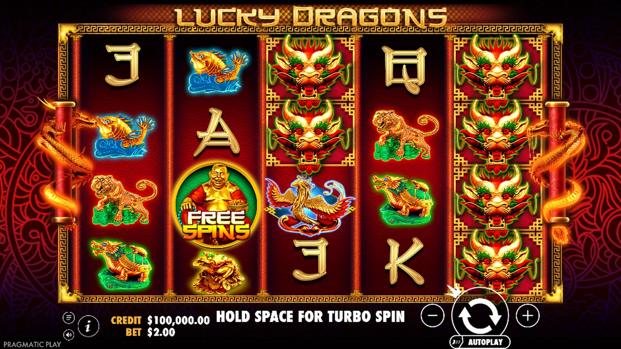Lucky Dragons™ slot demo preview