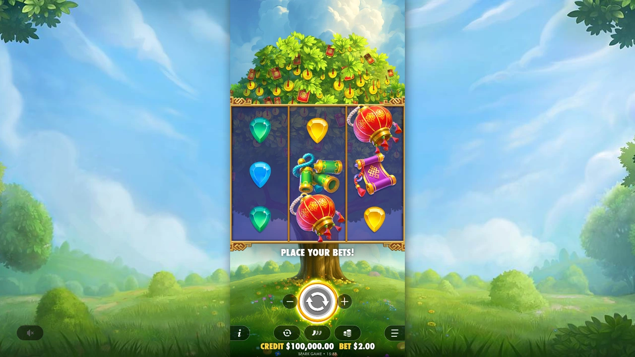 Lucky Fortune Tree slot demo preview