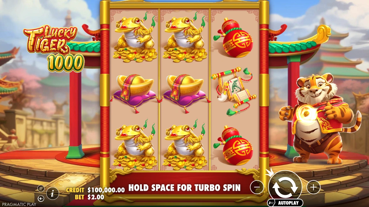 Lucky Tiger 1000 slot demo preview
