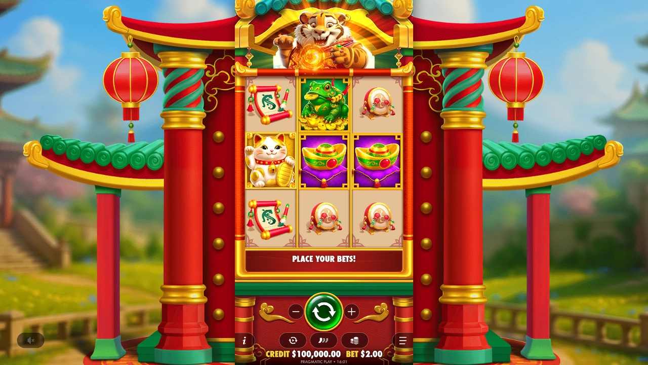 Lucky Tiger Gold slot demo preview