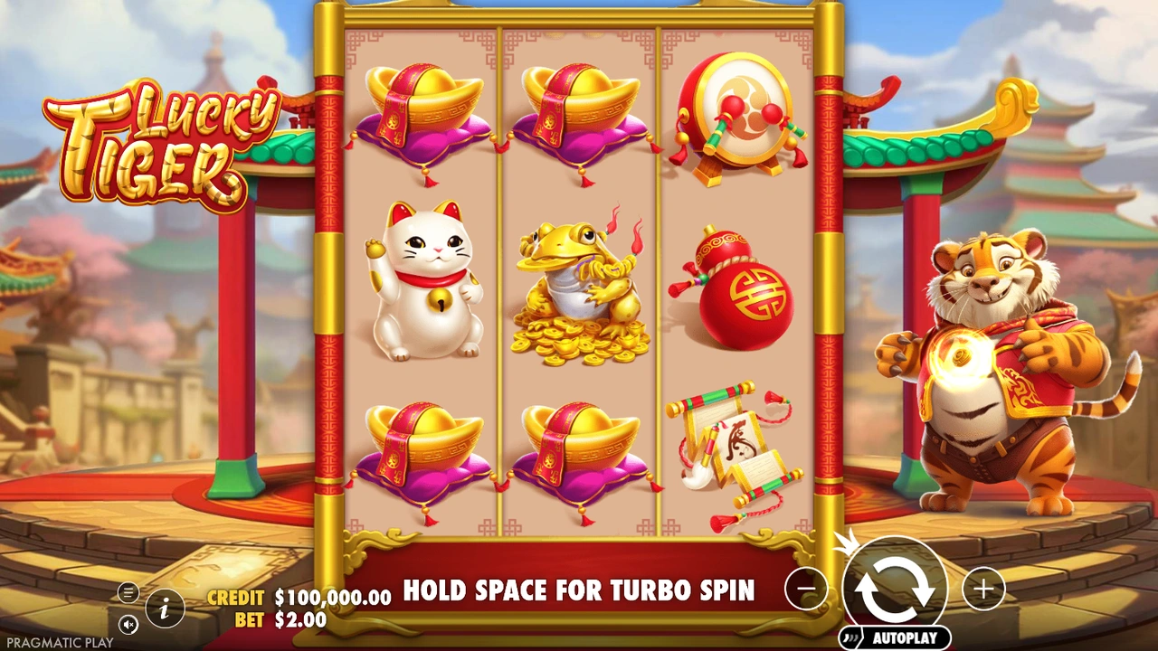 Lucky Tiger slot demo preview