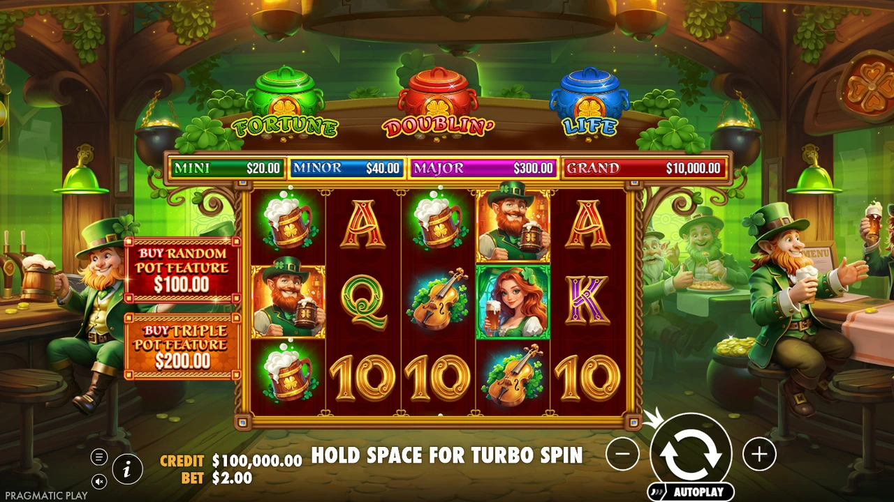 Lucky’s Wild Pub slot demo preview