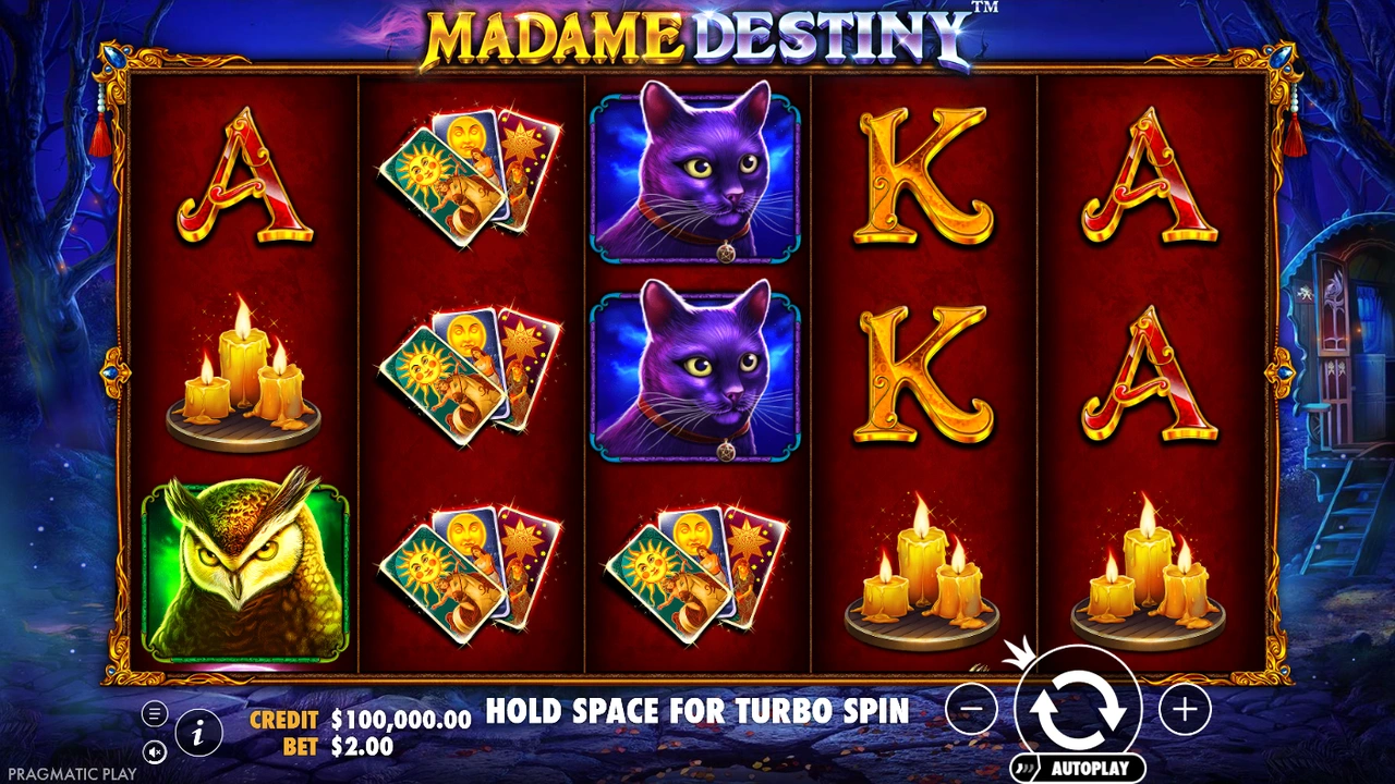 Madame Destiny™ slot demo preview