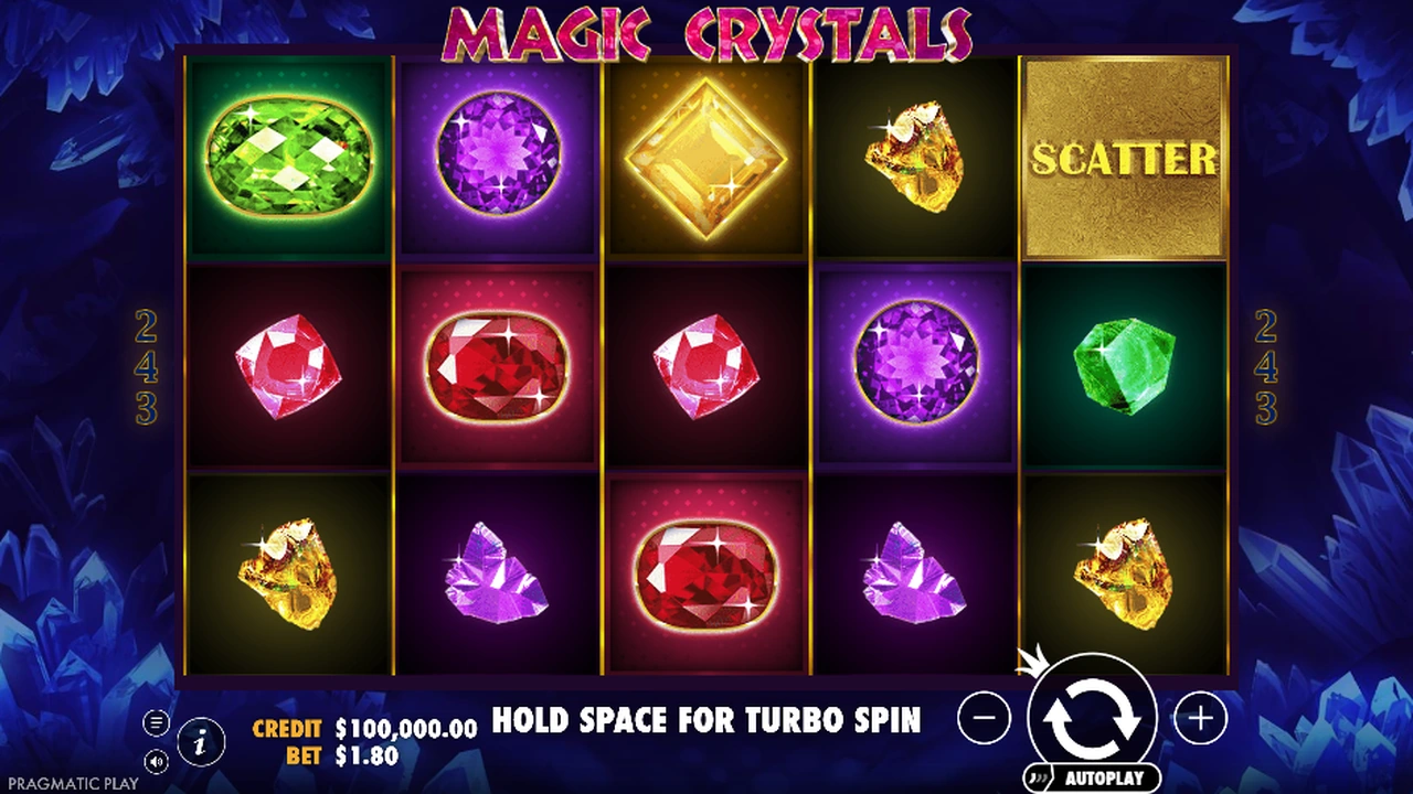 Magic Crystals slot game preview