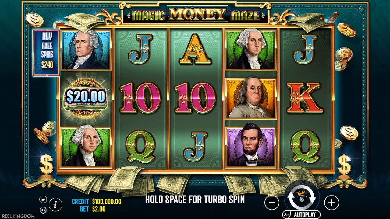 Magic Money Maze slot demo preview