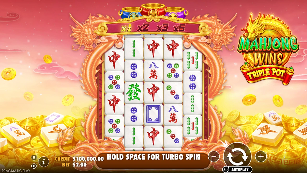 Mahjong Wins Triple Pot slot demo preview