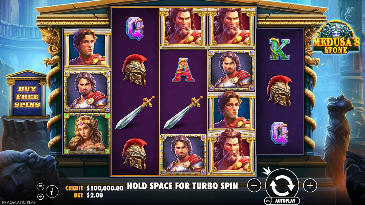 Medusa’s Stone slot game preview