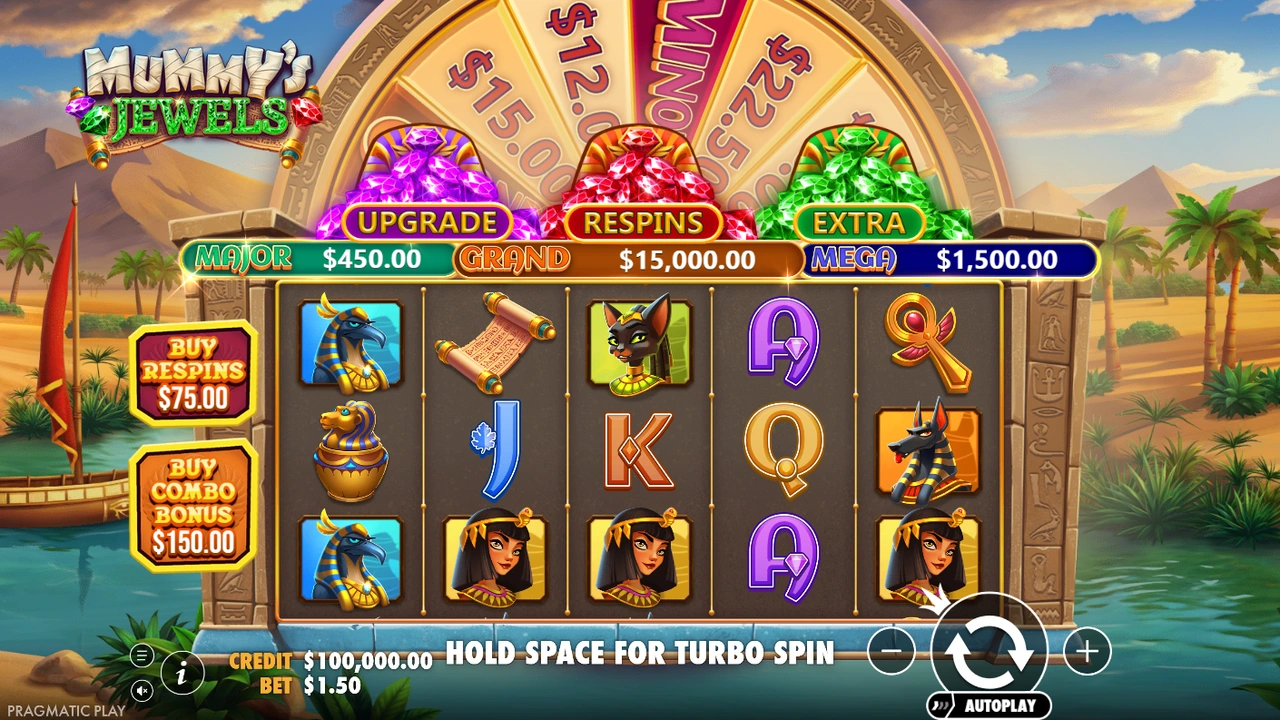 Mummy’s Jewels slot preview