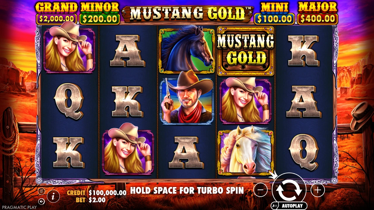Mustang Gold™ slot demo preview