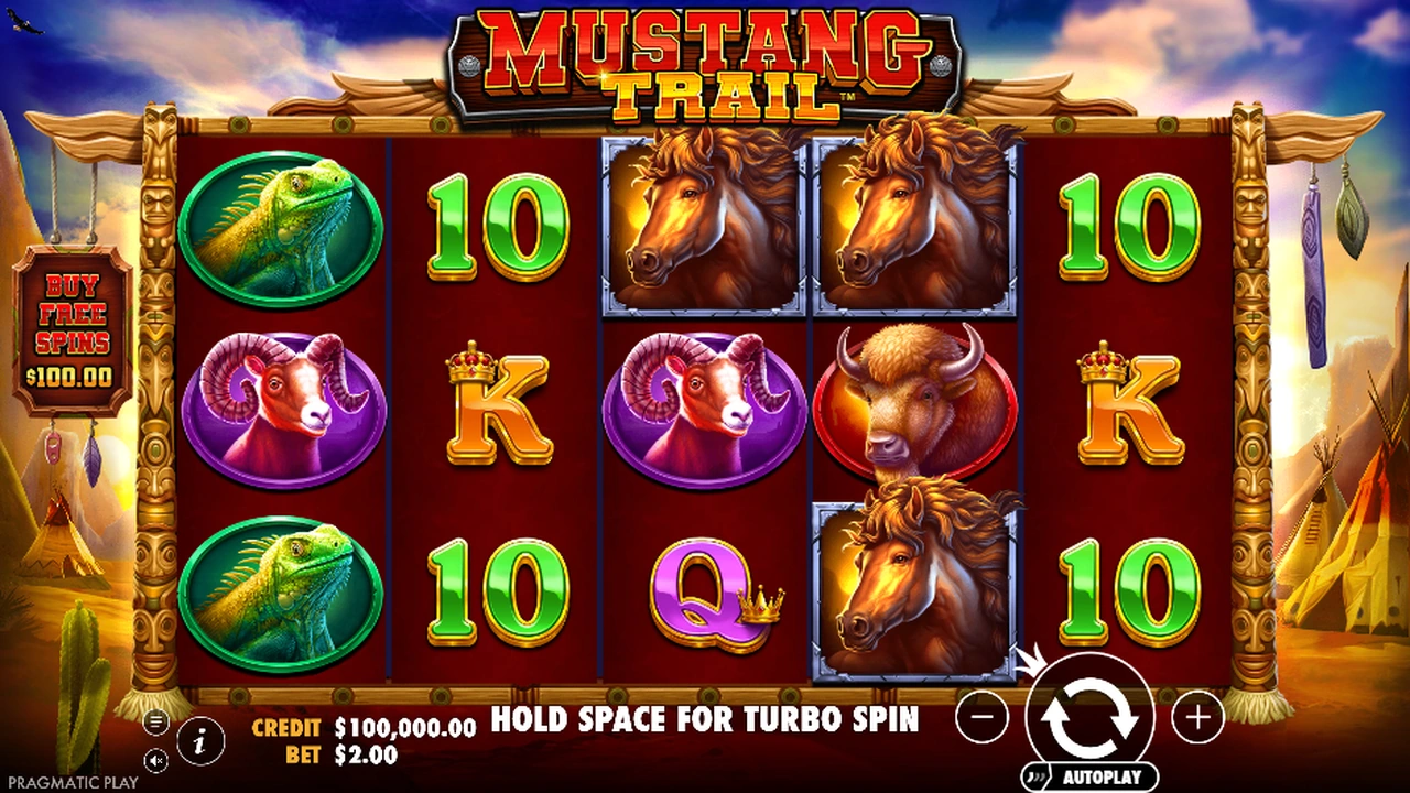 Mustang Trail™ slot demo preview