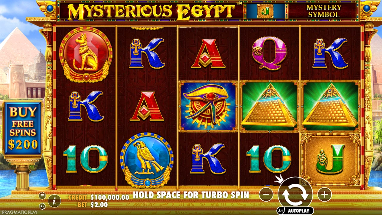 Mysterious Egypt™ slot demo preview