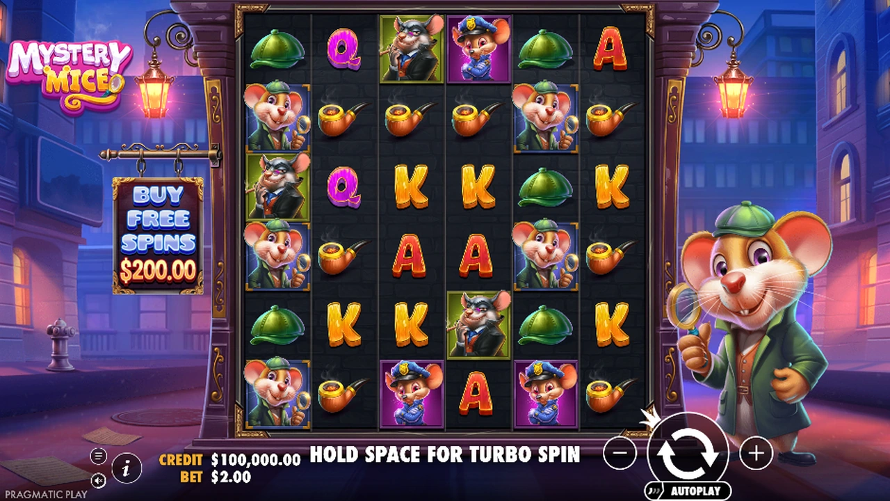 Mystery Mice slot demo preview
